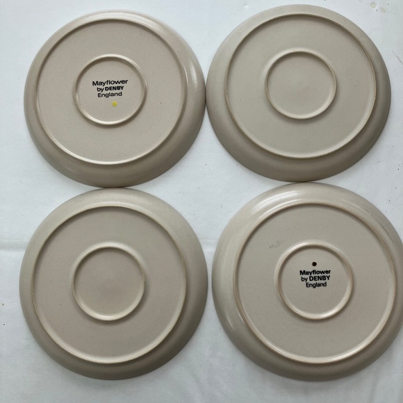 Salad Plate Mayflower by DENBY-LANGLEY Set of 4 - Picture 7 of 8